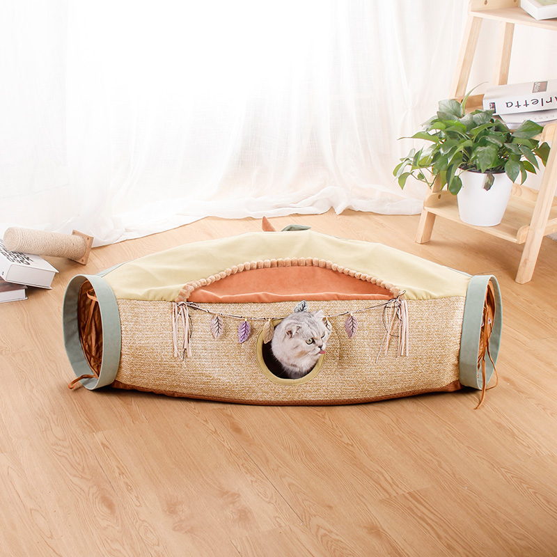 Cat Litter Roll Totoro Toys Drilling Hole Cat Supplies — image 3