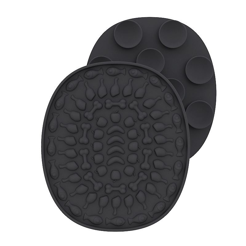 Pet Supplies Sucker Licking Pad Pet Placemat Silicone Slow Food Pad Slow Food Pad Dog Licking Pad — image 9