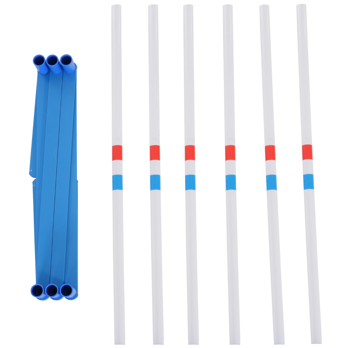 Kit de obstáculos para perros - Conjunto de varillas de entrelazamiento para entrenamiento y ejercicio al aire libre — imagen 3