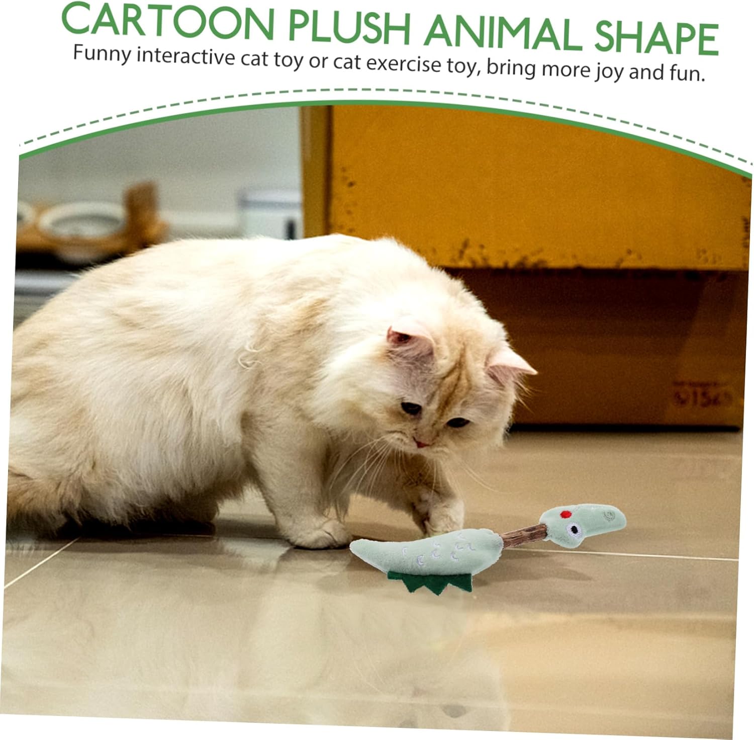 Cat Toy Kitten Toys Teeth Cleaning Toys Silvervine Sticks Cat Silvervine Stick Chew Sticks For Cats Cat Interaction Toys Kitten Plaything Cat Teaser Polygonum Wood The Cat — image 7