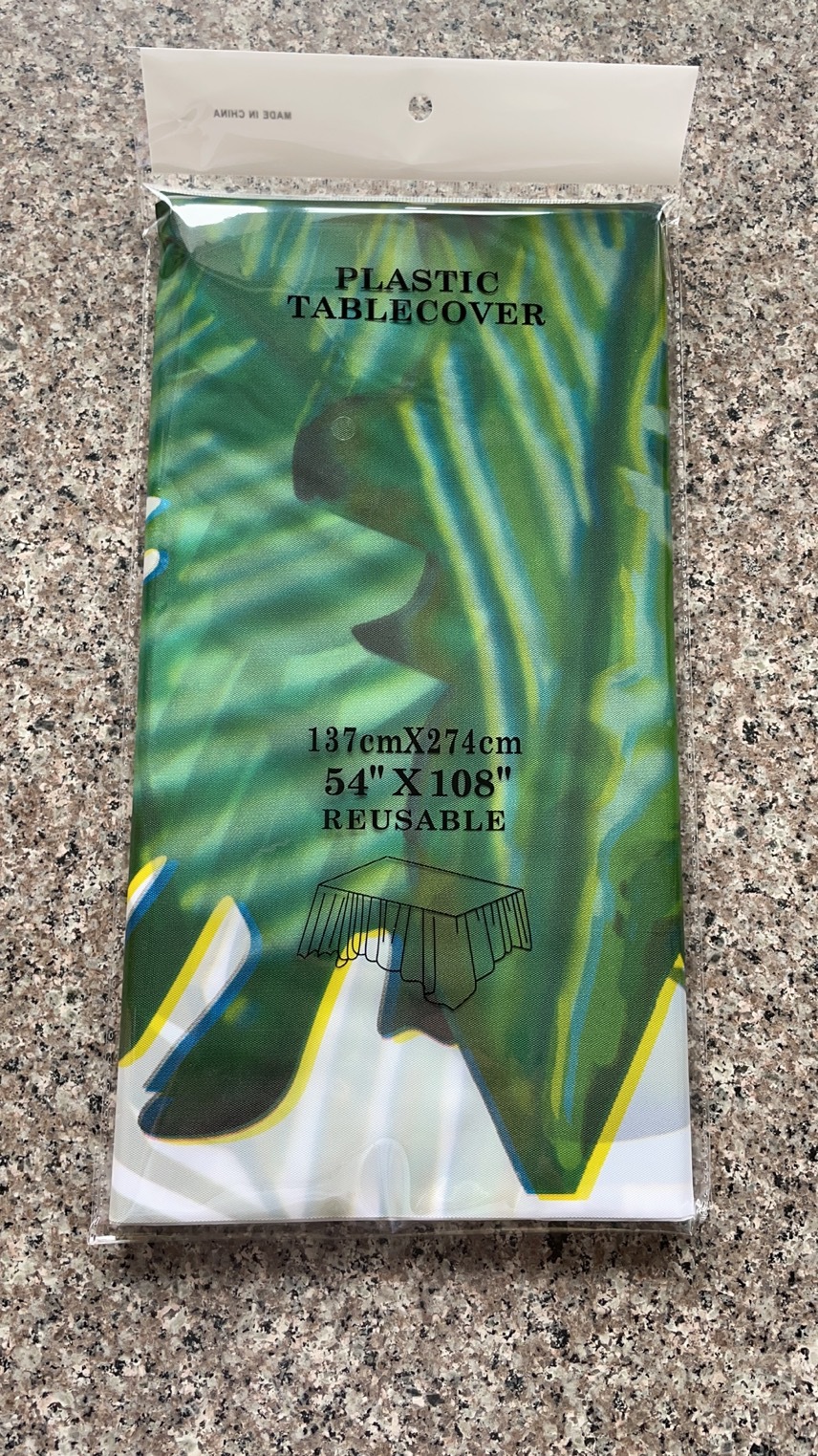 Waterproof and Oilproof Jungle Tablecloth Animal Stripe PEVA Tablecloth Party Decoration Disposable Tablecloth — image 13