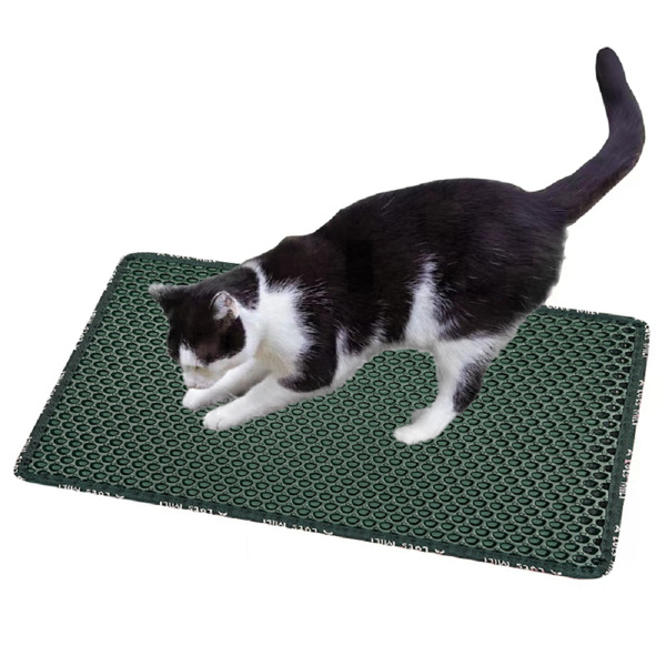 Double Layer Rice Shaped Cat Litter Pad — image 1