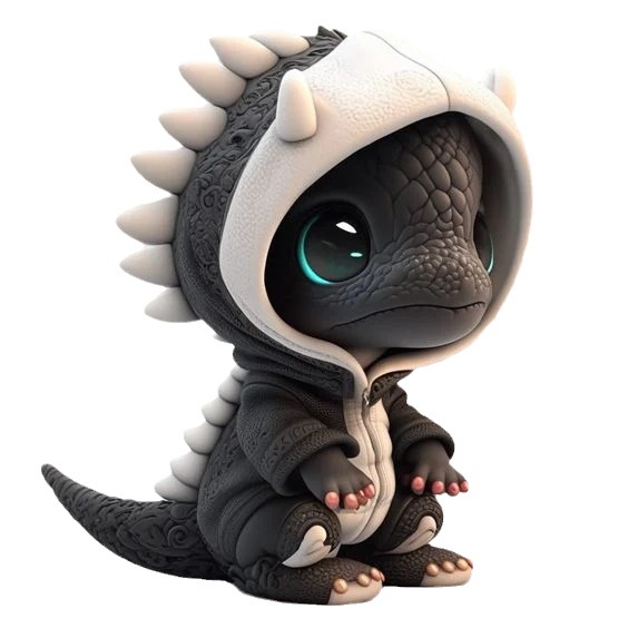Decoraciones de Halloween - Figuras de dinosaurios y elfos en escultura de resina para ambiente festivo — imagen 5