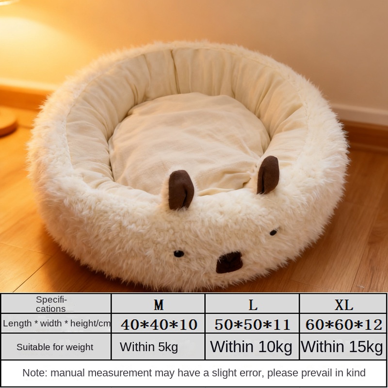 Cama de Perro para Invierno - Cuna Semi-Cerrada para Mascotas — imagen 6