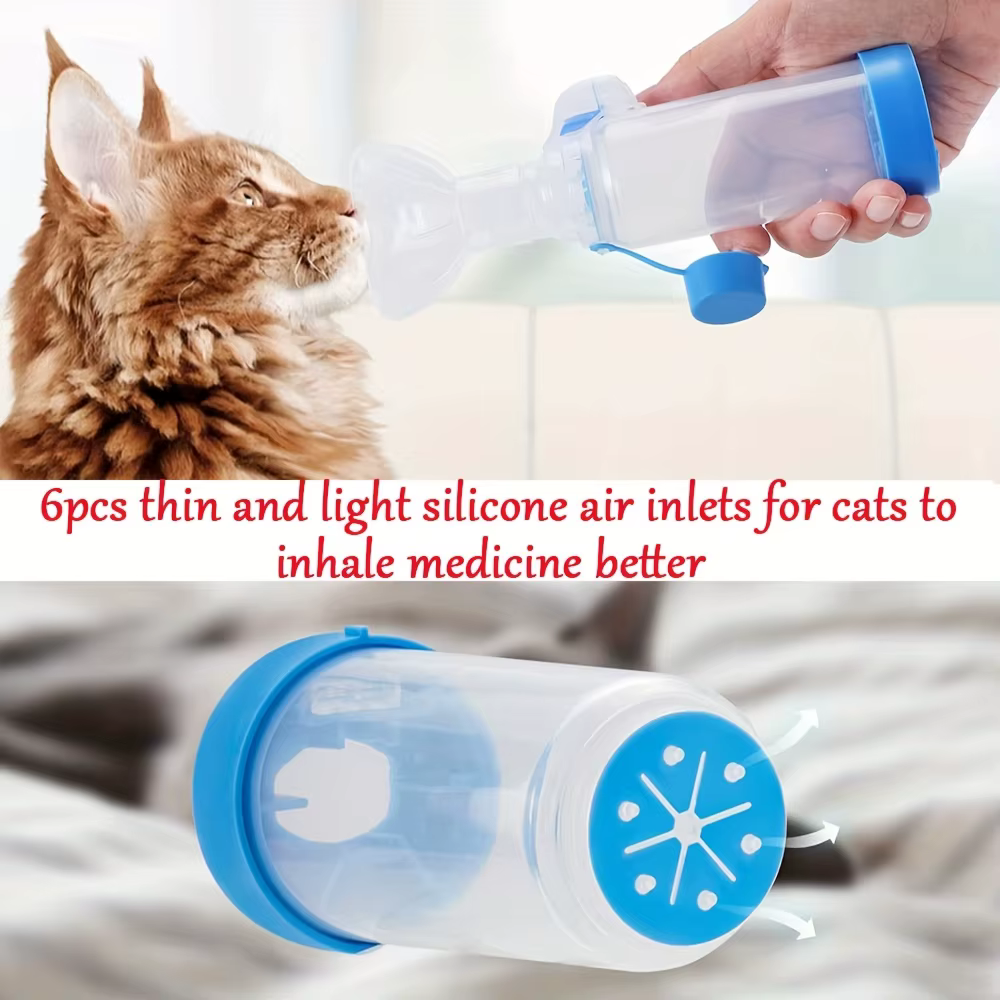 Adjustable Pet Nebulizer Mask, Large-Capacity Aerosol Spacer, Respiratory Care for Pets — image 6