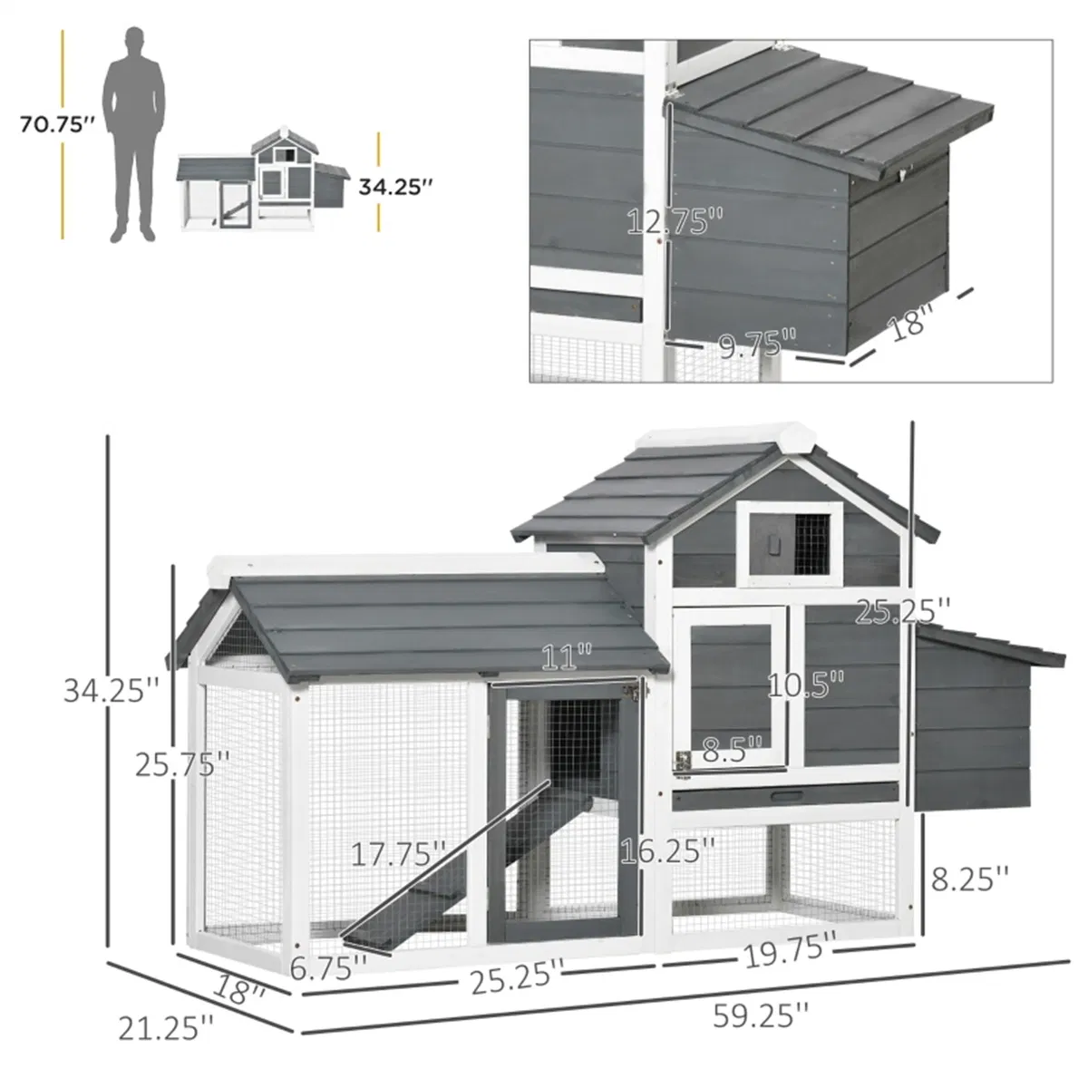 Wooden Chicken Coop — image 5
