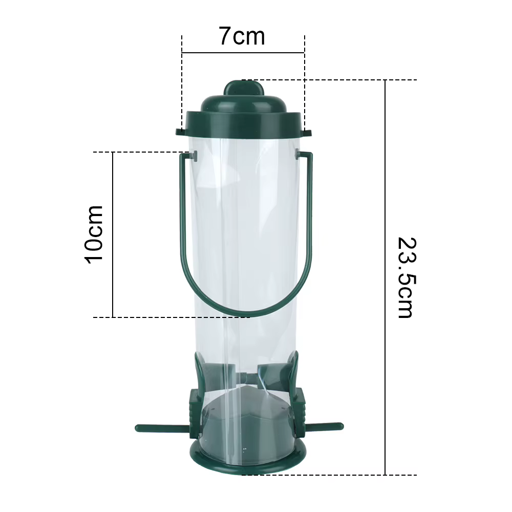 Bird Feeding Tool Wild Bird Seed Feeder Outdoor Decoration Bird Feeder Garden Paddock Pet Supplies Bird Tableware Hanging — image 6