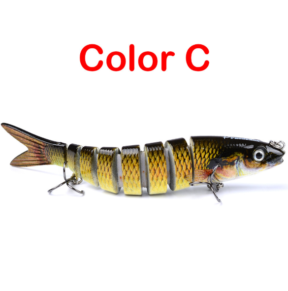 Lureres Artificiales para Pescar Lucio Multisecciones Unidas Secciones Duras de Tiro Lazo para Peces Lucio y Carpín — imagen 5