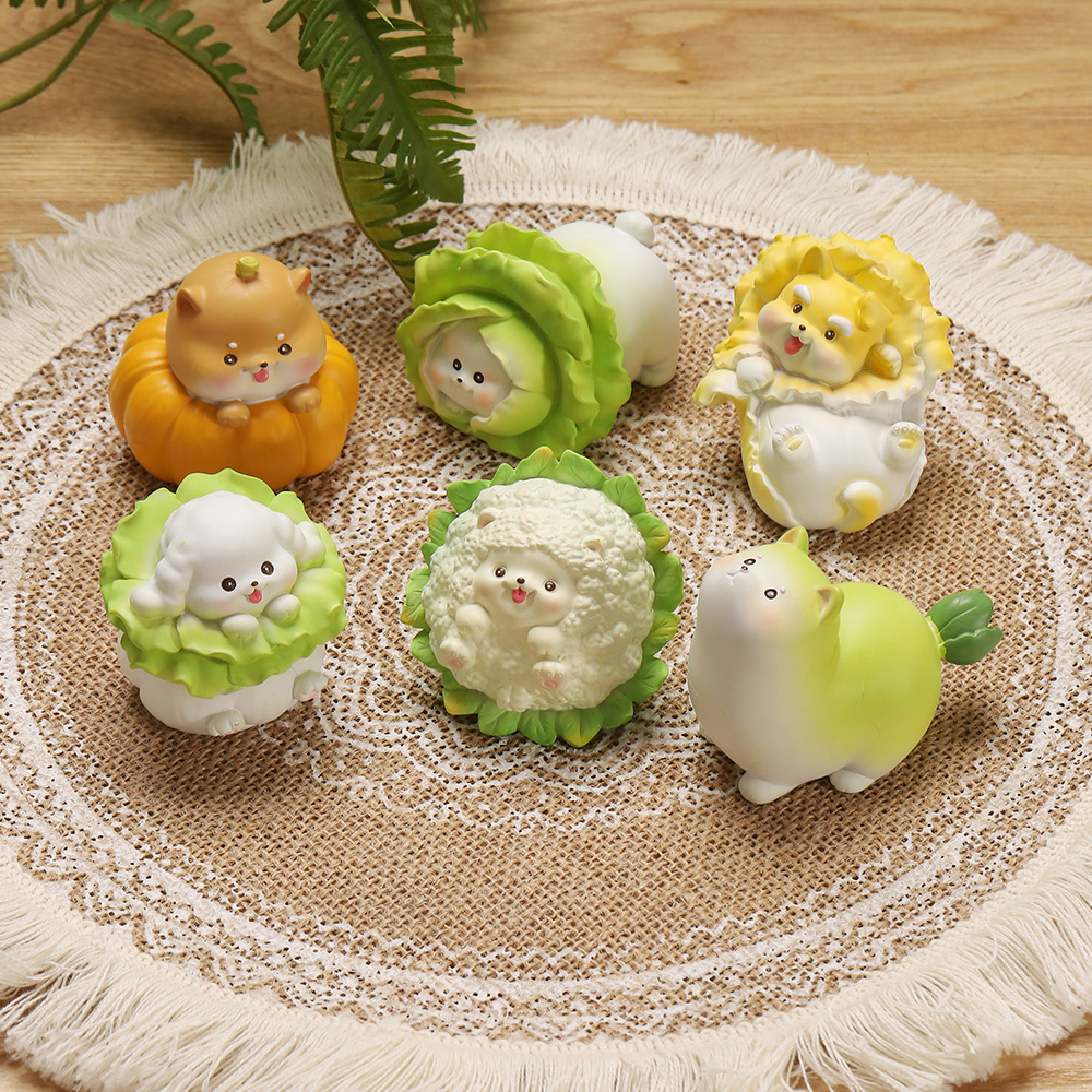 Surprise Creative Tide Play Box Animal Desktop Resin Doll To Send Friends To Decorate The World Blind Box Of The Dog — image 1