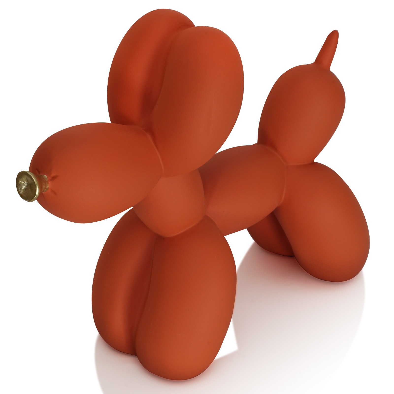 Perro de globo naranja decorativo para el hogar simple — imagen 3