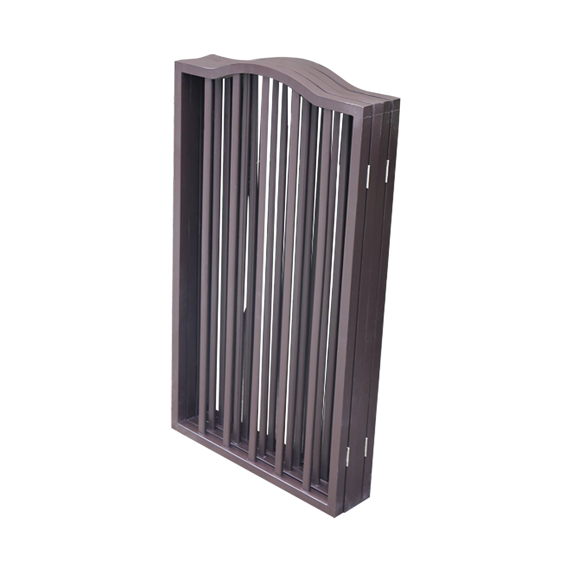 Pet Gate, Dog Gate For Doorways, Stairs Or House, standing, Folding, Arc Wooden — image 3