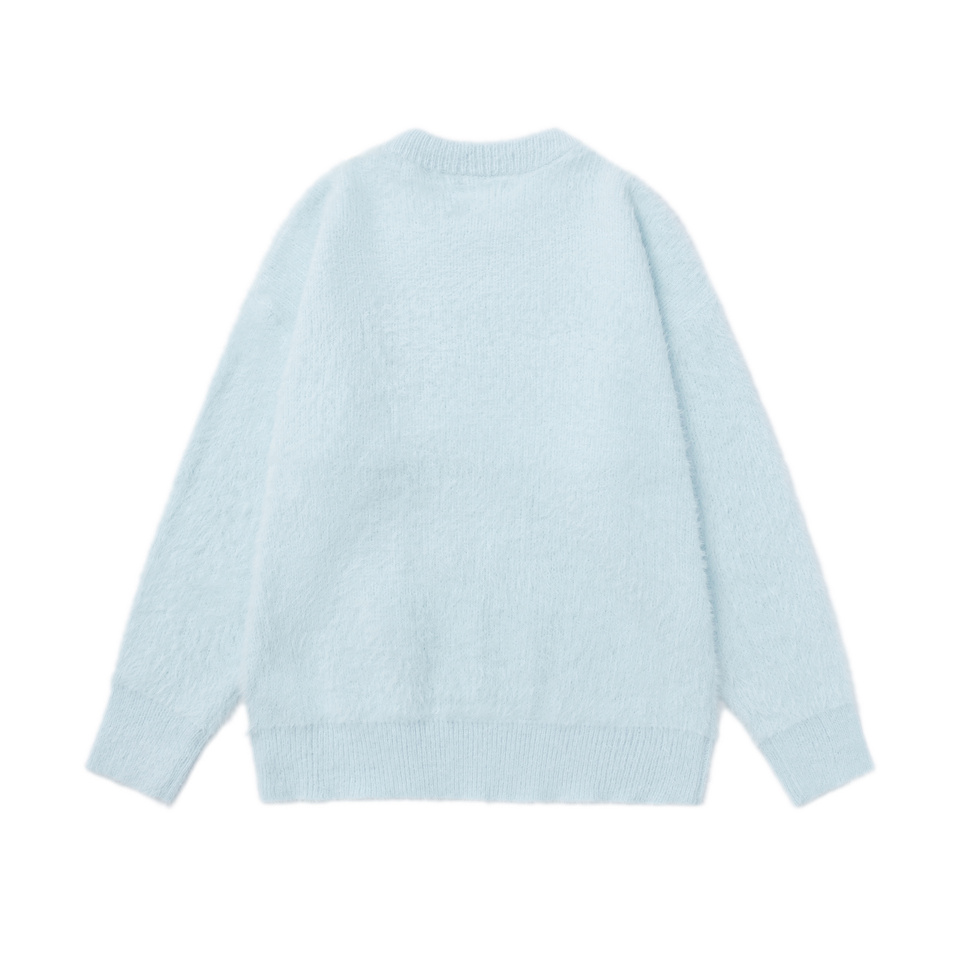 Cartoon teddy bear embroidered sweater — image 3