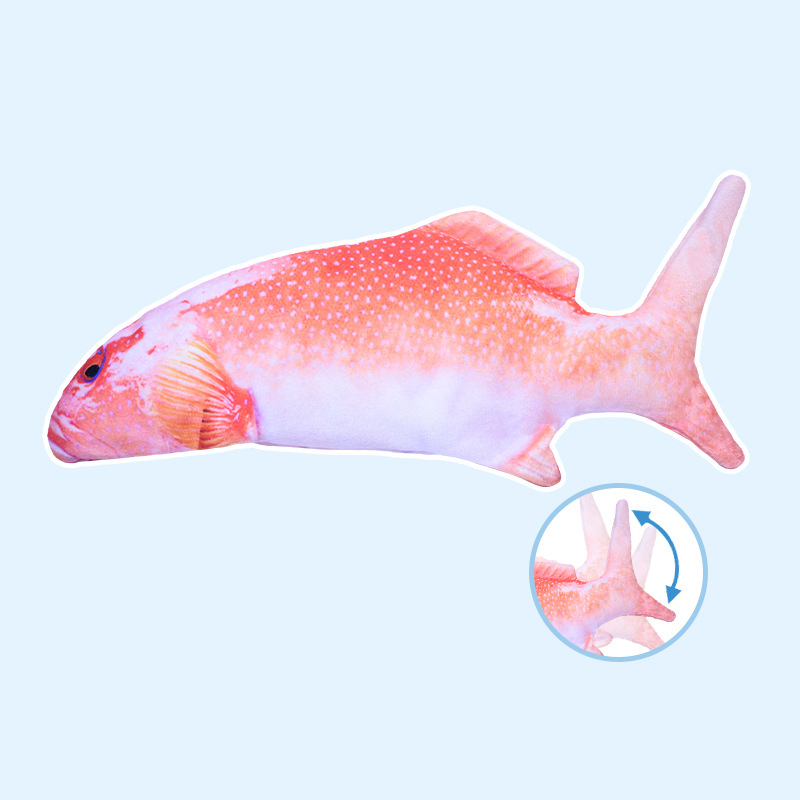 Electric Fish Will Jump, Simulating Fish Glow, Charging, Rocking Fish, Playing Cat Pet Toy — image 4