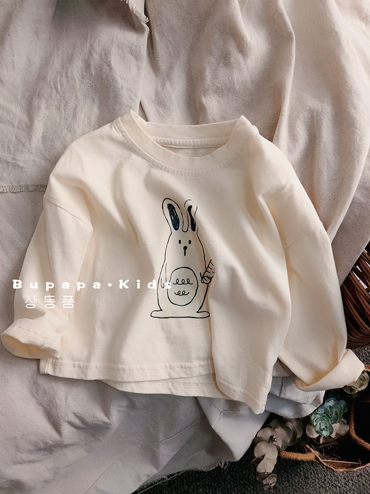 Camiseta de manga larga para niños con conejo — imagen 7