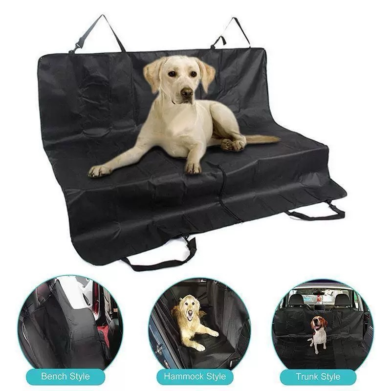 Cushion de Automóvil Extra Grande, Protección Portátil con Manijas, Plegable para Viajes, Manta de Asiento Impermeable y Resbalosa, Universal para Perros en el Asiento Trasero