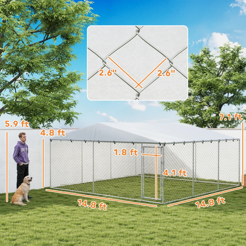 Garden Pet Cage, Dog Kennel, Large Dog Kennel — image 3