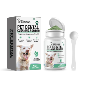 Yegbong Tooth Cleaning Powder For Dogs, A Gentle Formula To Freshen Breath And Protect Pet Oral Health Cleaning Powder — image 1