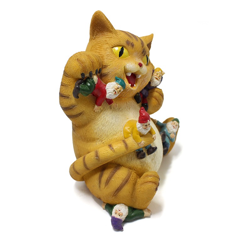 Decoraciones para patio exterior de resina ecológicas juguetes para gatos y decoraciones en miniatura — imagen 4