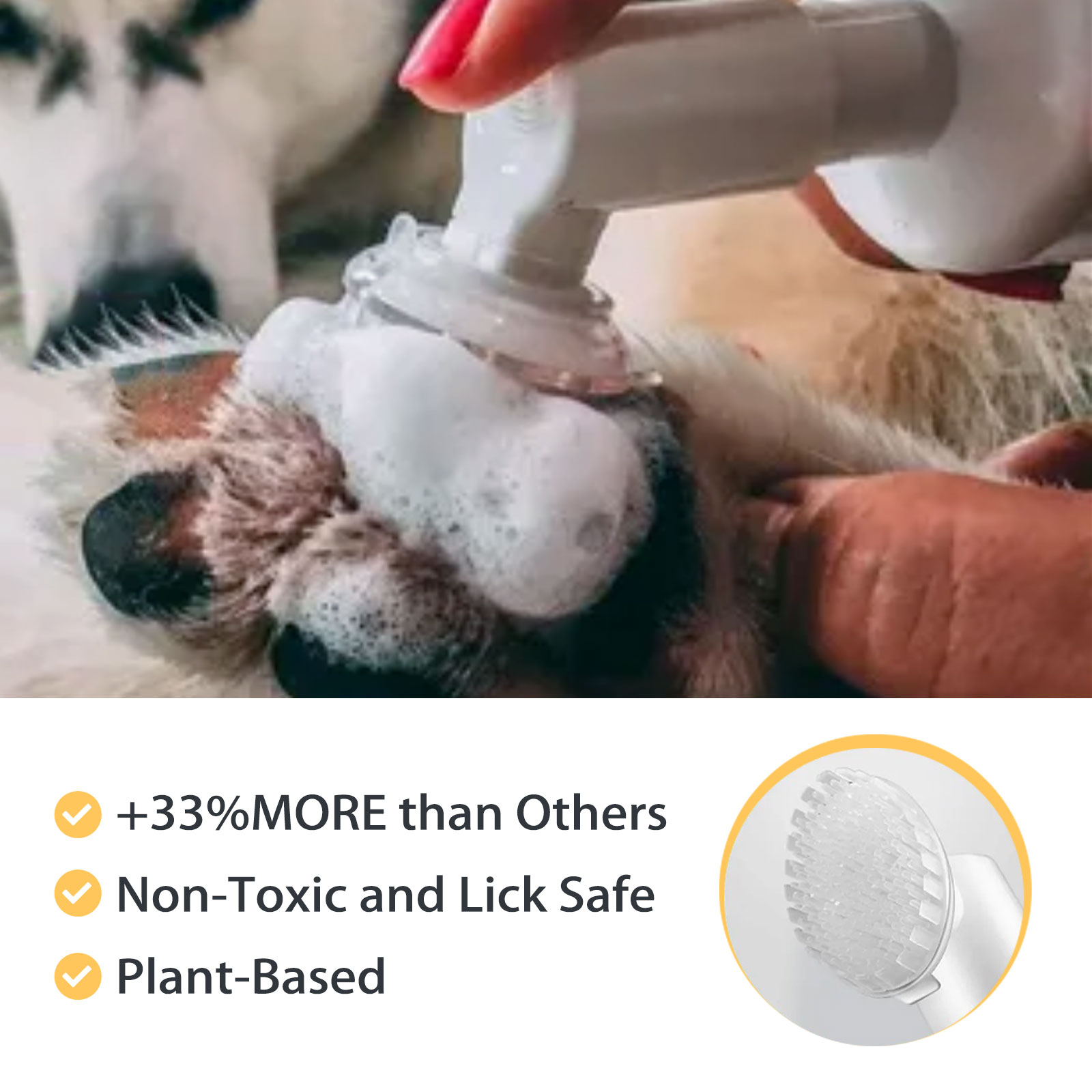 Yegbong Pet Paw Cleaner, Dog Cat Paw Cleaning Foot Care Cleaner — image 6