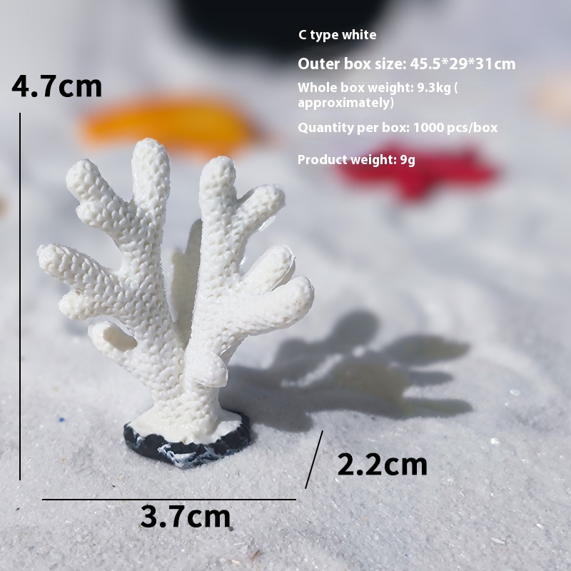 Decoración de Acuario Mini Coral para Tanques Pequeños DIY — imagen 27