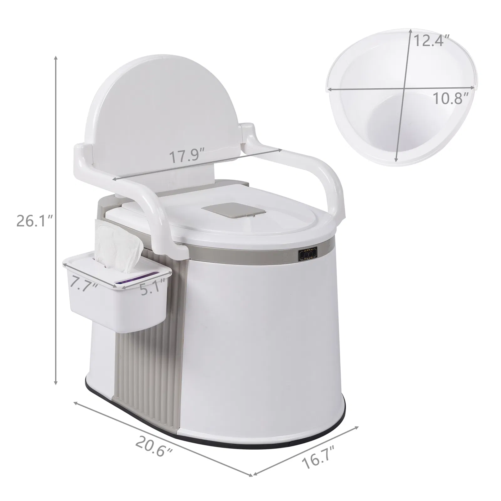 Outdoor Portable Toilet/Portable Travel Toilet for Camping /Hiking Toilet / /Fishing Toilet…/ — image 10
