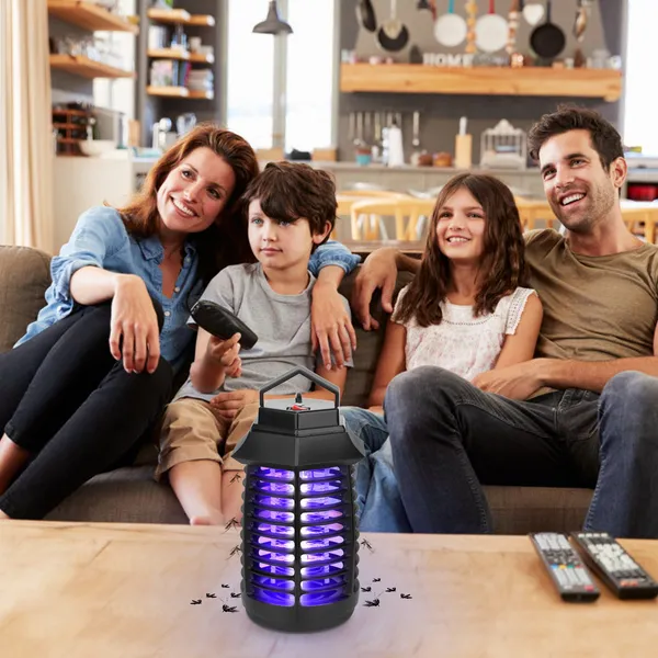 Bug Zapper Electric UV Mosquito Killer Lamp Insect Killer Light Pest Fly Trap Catcher — imagen 4