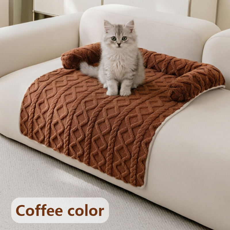 Manta de Cama para Perros y Gatos, Nueva Manta de Invierno Espesa y Calentita para Perros y Gatos — imagen 9