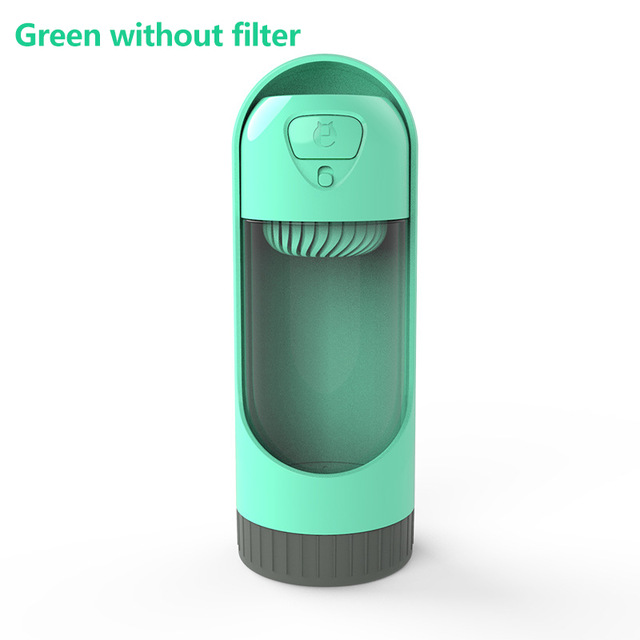 Portable Pet Dog Water Bottle Drinking Bowls For Small Large Dogs Feeding Water Dispenser Cat Activated Carbon Filter Bowl — image 15
