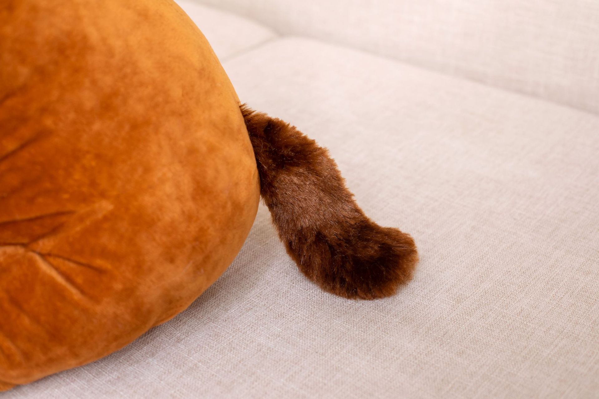 Muñeca de Pajaro Sentado de Peluche de Cabello Creativa Cojín — imagen 21