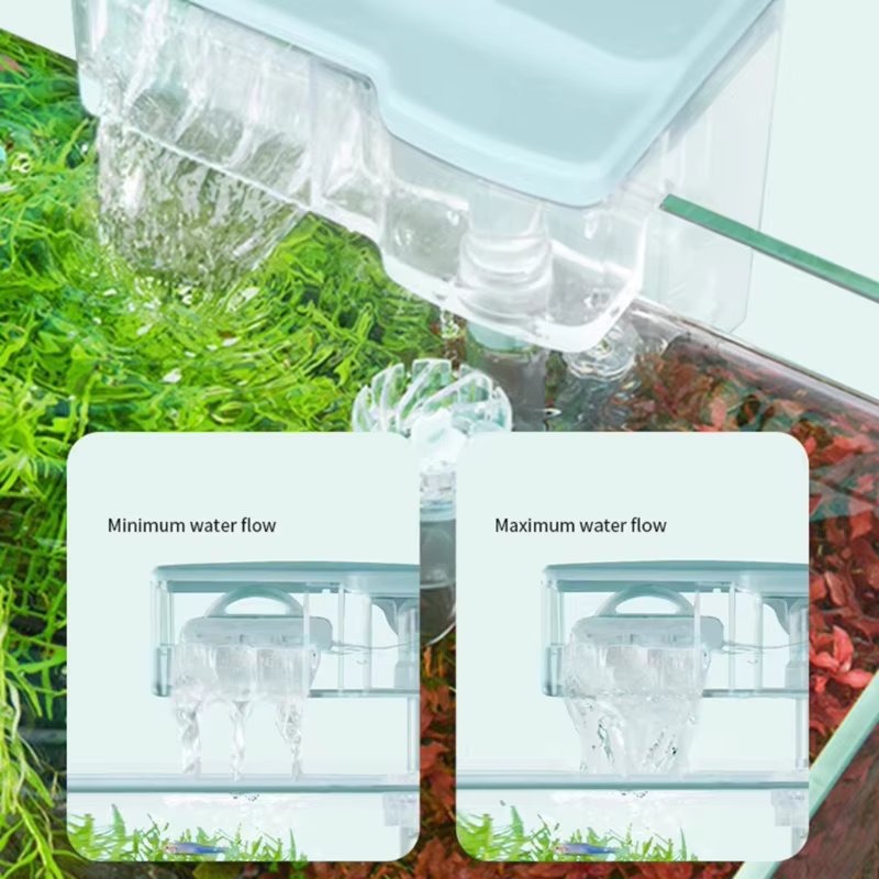 Filtro para Tanques de Peces, Filtro de Acuario Silencioso, Bomba de Aire Sumergible, Filtro Bioquímico para Acuarios, Filtro de Cascada para Tanques de Peces — imagen 4