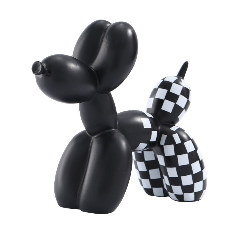 Fluid Balloon Dog Resin Decoration Creative Living Room Home Crafts Desktop Decoration — image 5