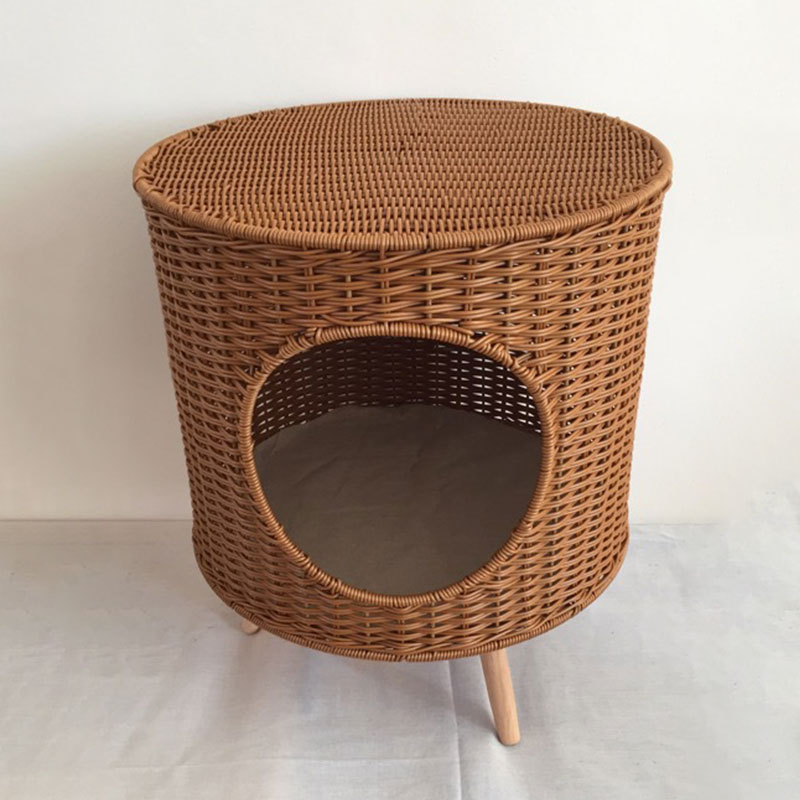 Pet Supplies Cat Kennel Pet Kennel Pet House Cat Kennel Removable Warm Nest Knitting Crafts — image 2