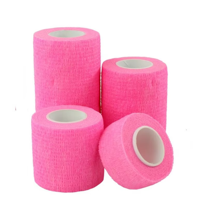 Human & Pet Self-Adherent Bandage - Breathable Elastic Cohesive Wrap for Sports Injuries, Joint Support & Pet Wound Dressing — image 2