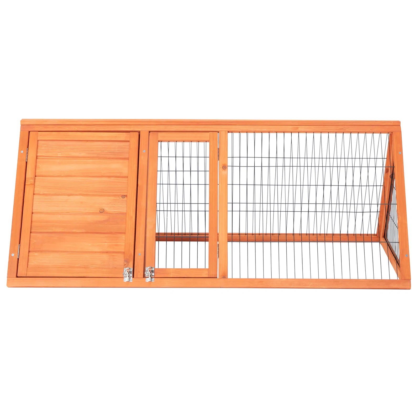 50" Wooden Rabbit Guinea Pig Hutch Wooden Rabbit Guinea Pig House — image 10