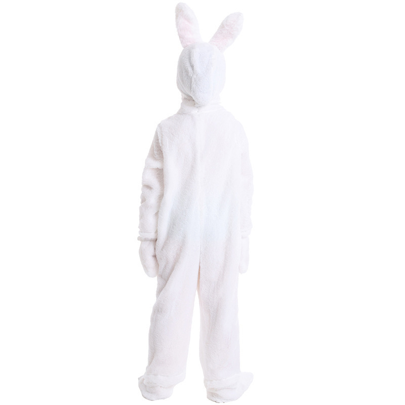 Halloween Costume Kids Cute Plush Rabbit Animal Outfit Forest Stage Performance Costume Onesie Pajamas — image 5