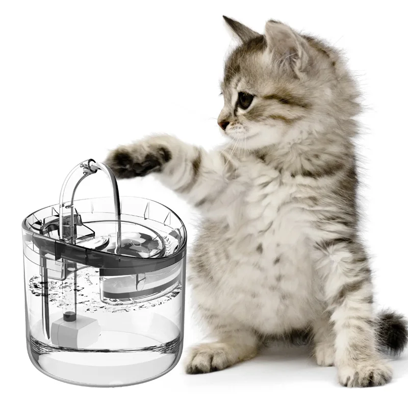 Dispensador de Agua Automático para Mascotas Circulación Inteligente Temperatura Constante Electrodoméstico Silencioso Accesorio de Suministros para Mascotas — imagen 4