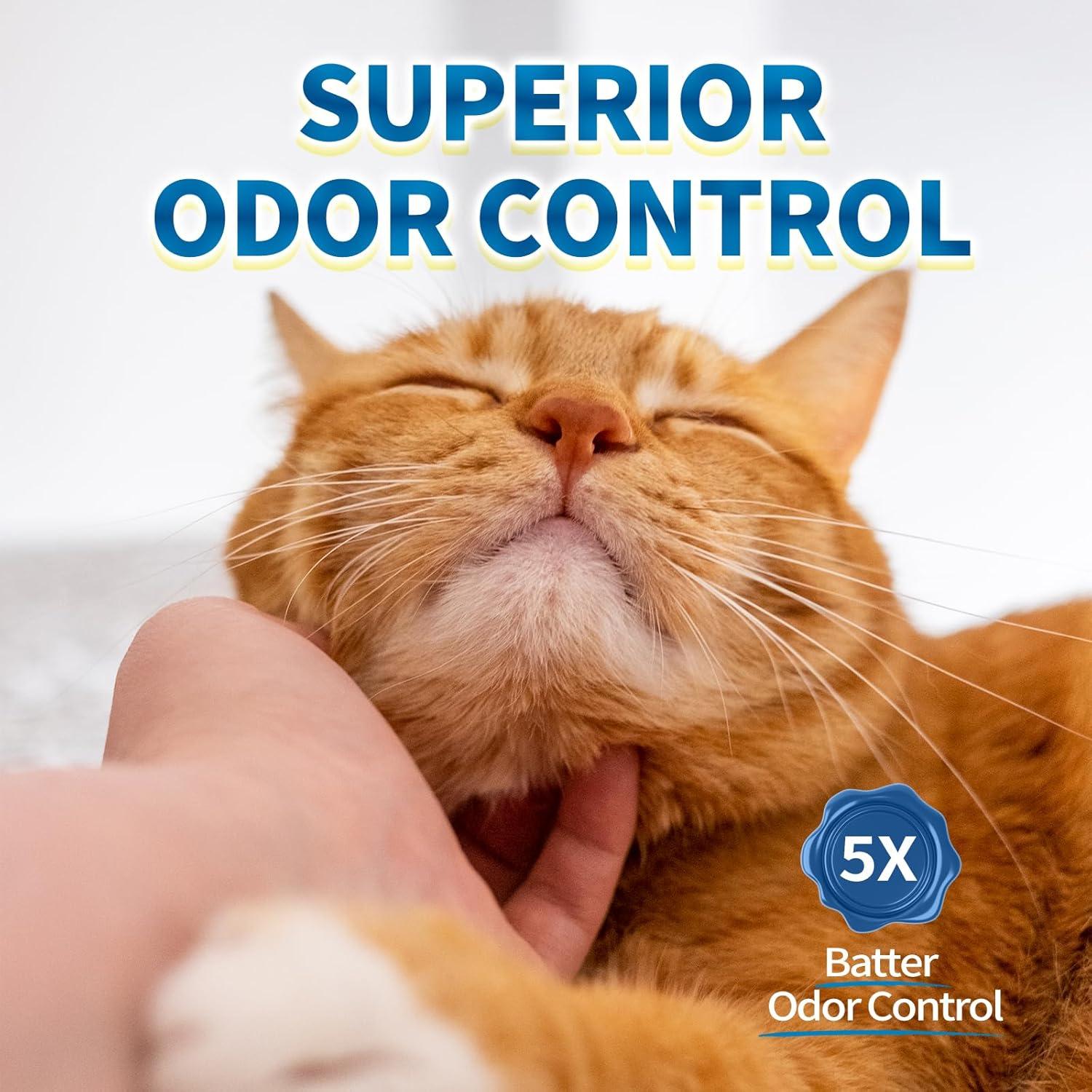 Limpieza de Gato con Cristales - Control de Olor, No Forma Grumos, Ligero, Bajo Polvo, Fácil de Usar — imagen 8