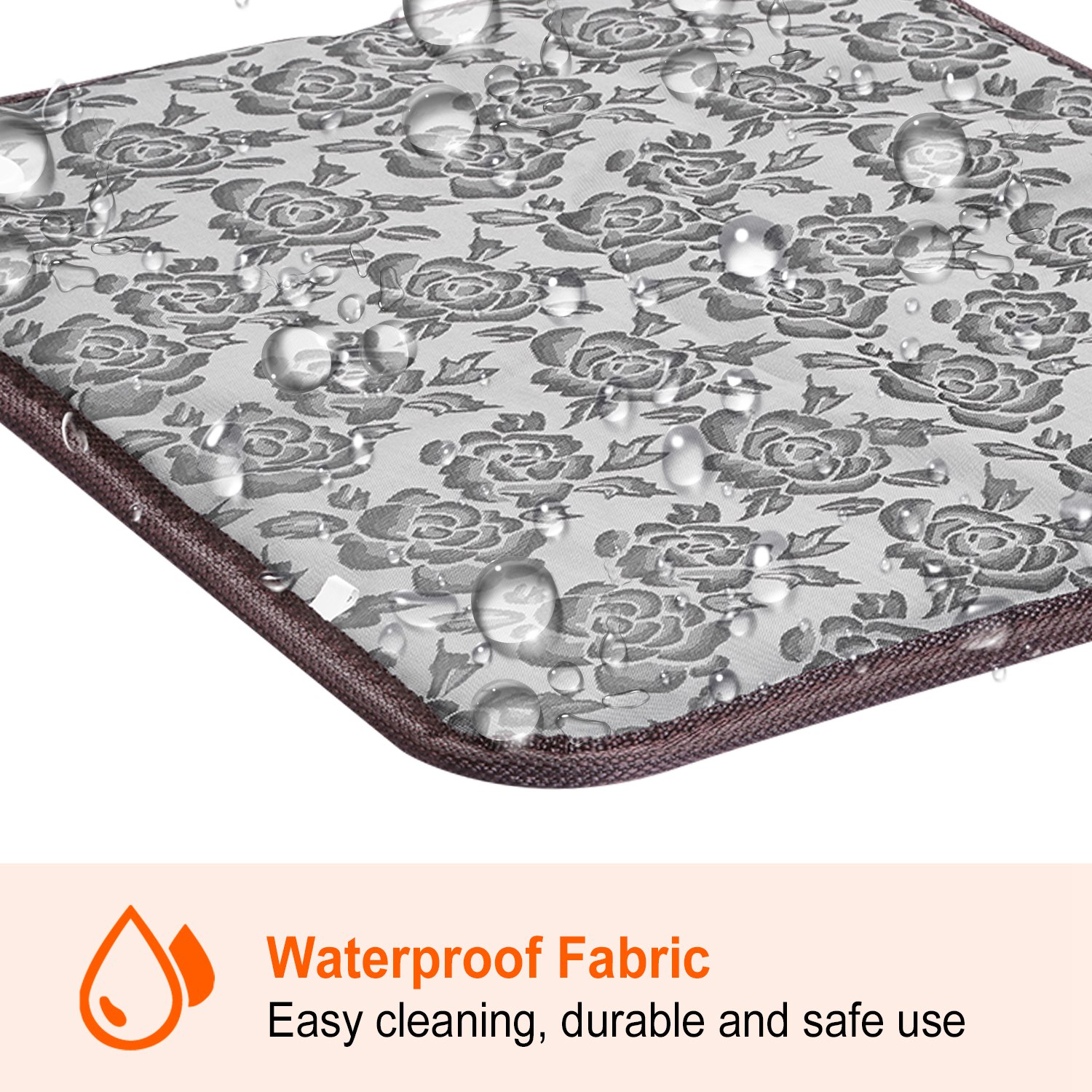 Pet Heating Pad Dog Cat Electric Heating Mat Waterproof Adjustable Warming Blanket With Chew Resistant Steel Cord Case — image 9