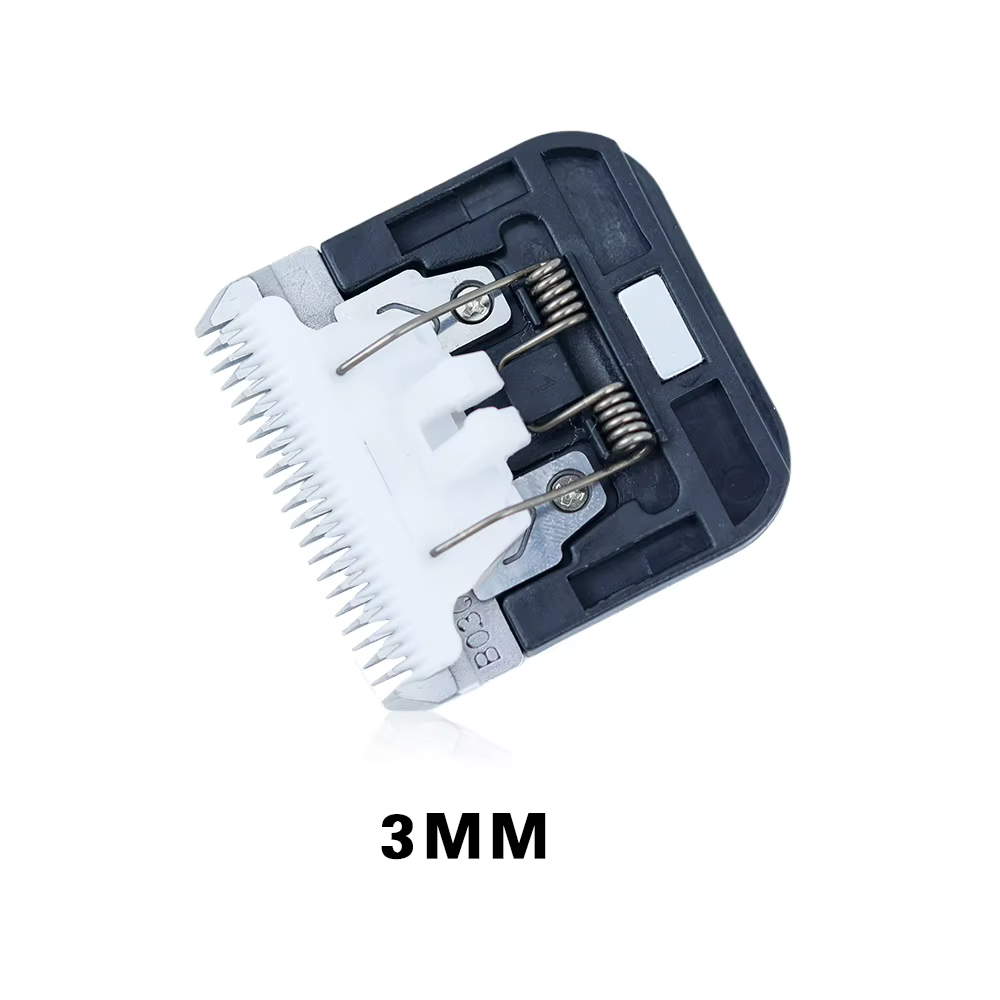 Original Pet Clipper Ceramic Blade Nozzles Integrated 3/6/9/13mm Cutter Head Spare Knives for MDB22 VS888 Dog Hair Trimmer — image 2