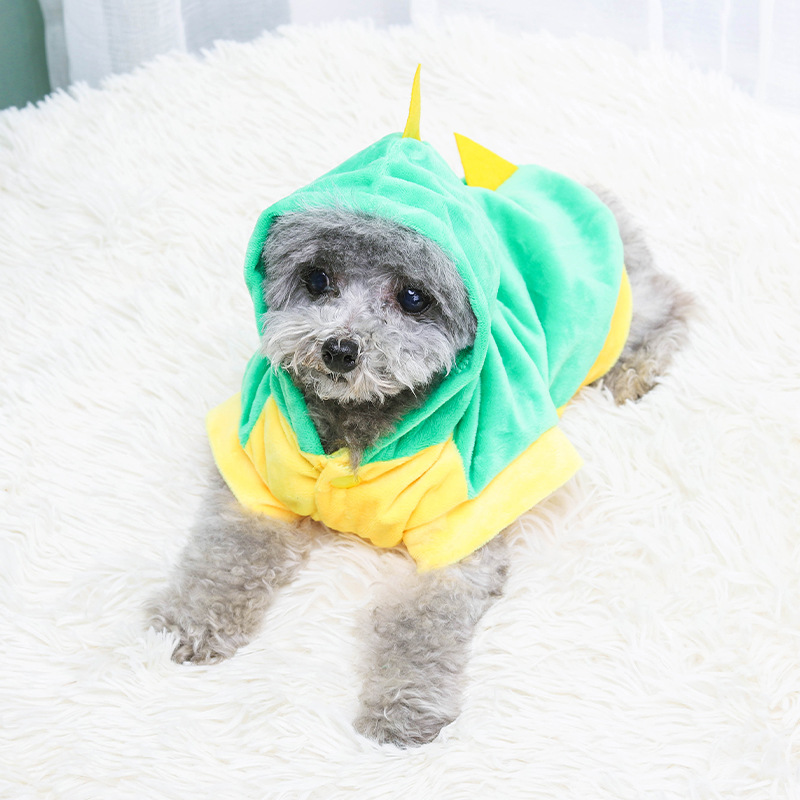 Funny Dinosaur Costume Pet Clothes Teddy Clothes Dog Clothes Cat Pet Supplies — image 4