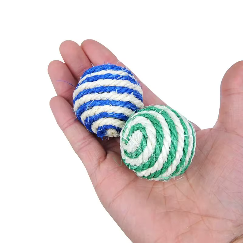4 Pelotas Interactivas para Mascotas, Juguetes para Gatos, Gatitos y Perros, para Entrenamiento, Juego y Masticar (Color Aleatorio) — imagen 2
