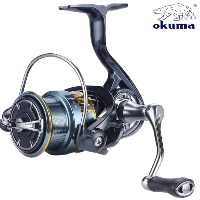 OKUMA New Outdoor Sports Fishing Spinning Reel, lightweight and Portable 1000-5000 Saltwater Freshwater Various Fish Species — image 4