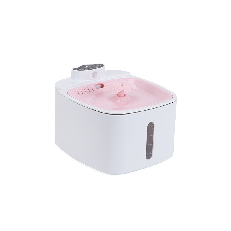 Dispensador de agua para mascotas con carga inalámbrica por inducción, inteligente, con gran capacidad y filtración circulante, para gatos y perros móviles al aire libre — imagen 1