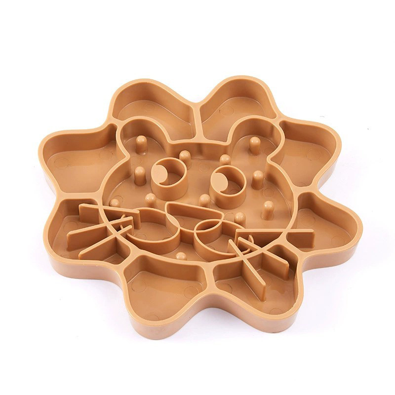 Pet Cat Face Slow Food Bowl Slow Food Bowl Anti Choking Dog Bowl Cat Bowl Anti Overturning Silicone Slow Food Bowl — image 7