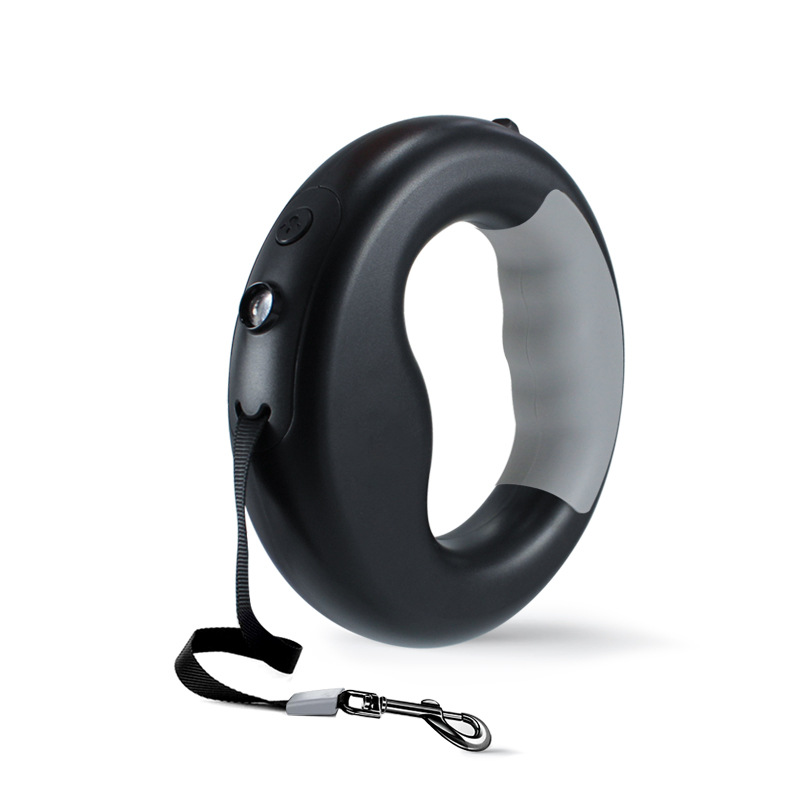 New LED Light Dog Rope Pet Automatic Retractable Leash Ring Luminous Dog Walking Rope Pet Supplies — image 9