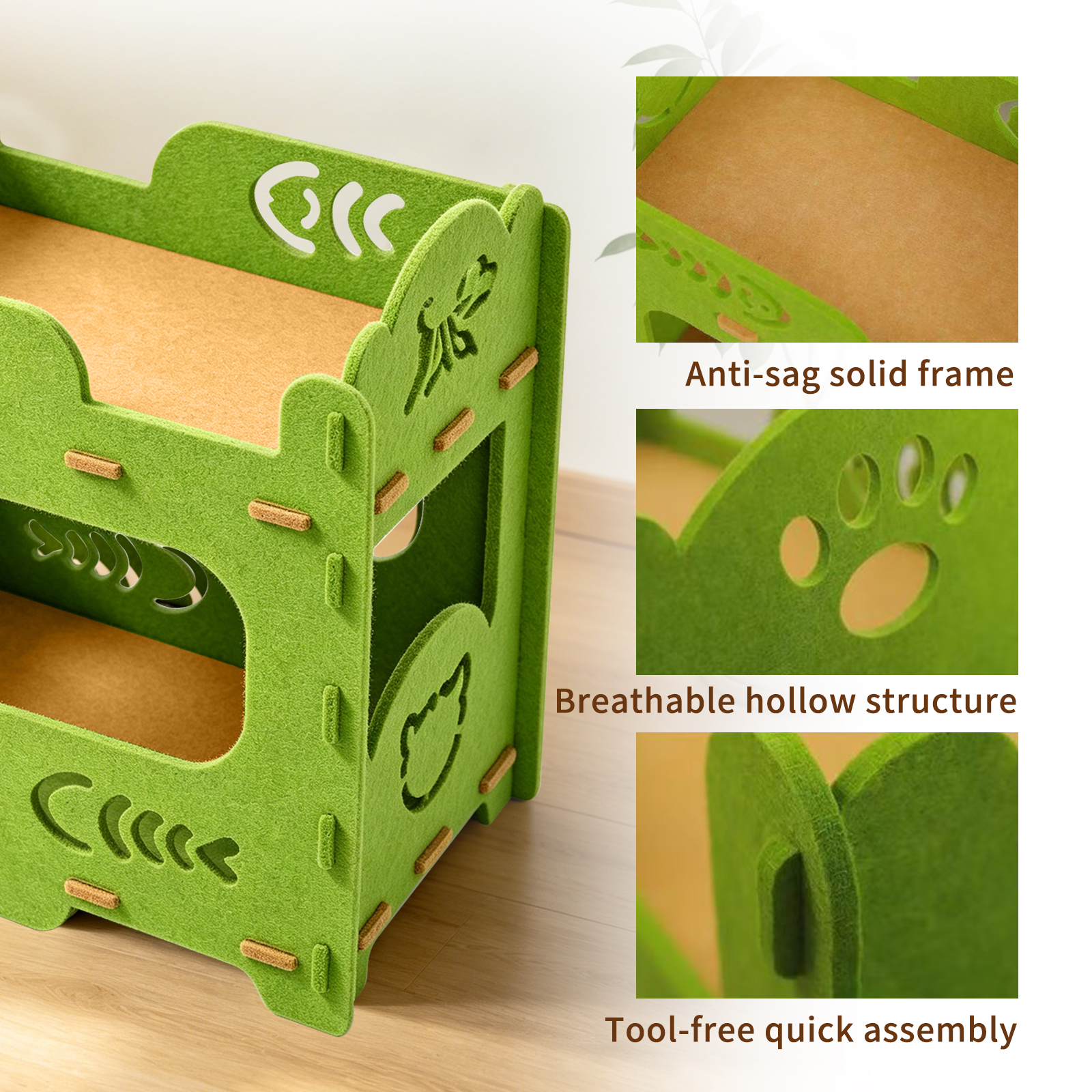 Solo Recogida en Tienda - Camita para Dos Gatos — imagen 10