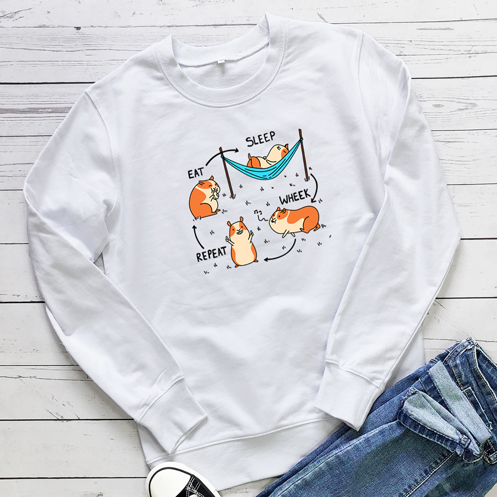 Hamster printed long sleeved sweatshirt — image 5