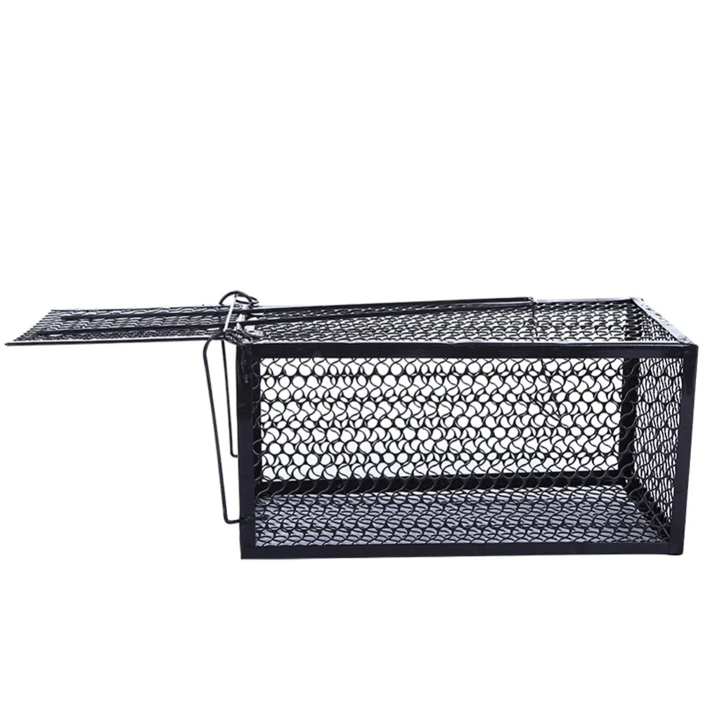 Self-locking Trap Catcher Mouse Rat Bait Mice Live Box Mice Trap Cage Household Mouse Catcher Animal Control Hamster Iron Cage — image 5