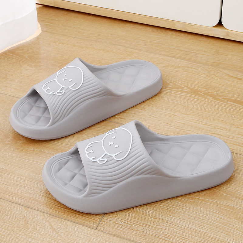 Zapatillas de Perro Animado Colorido Solido para Verano - Suaves, Antideslizantes y Cómodas para Hombre y Mujer — imagen 8
