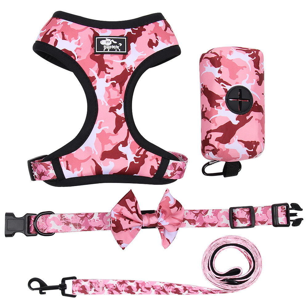 Cinturón de Trazo para Perros con Camuflaje Impreso, Correa en el Pecho — imagen 7